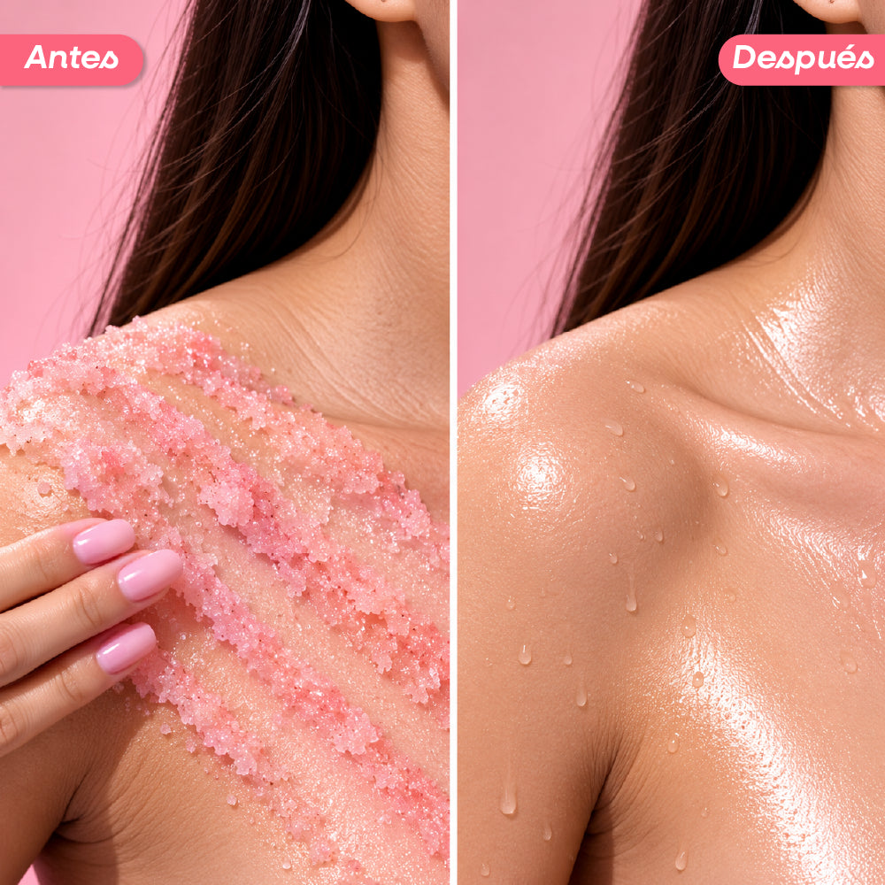 Exfoliante corporal para una piel suave, luminosa y renovada