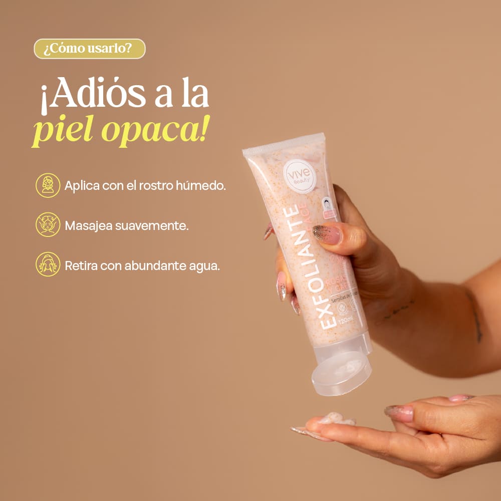 EXFOLIANTE FACIAL ROSAS 120ML