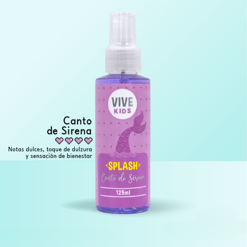 SPLASH INFANTIL 120ML VIVE KIDS