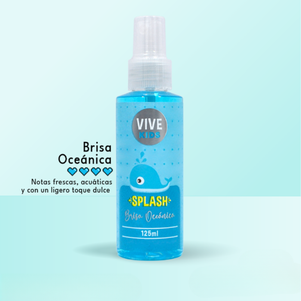 SPLASH INFANTIL 120ML VIVE KIDS