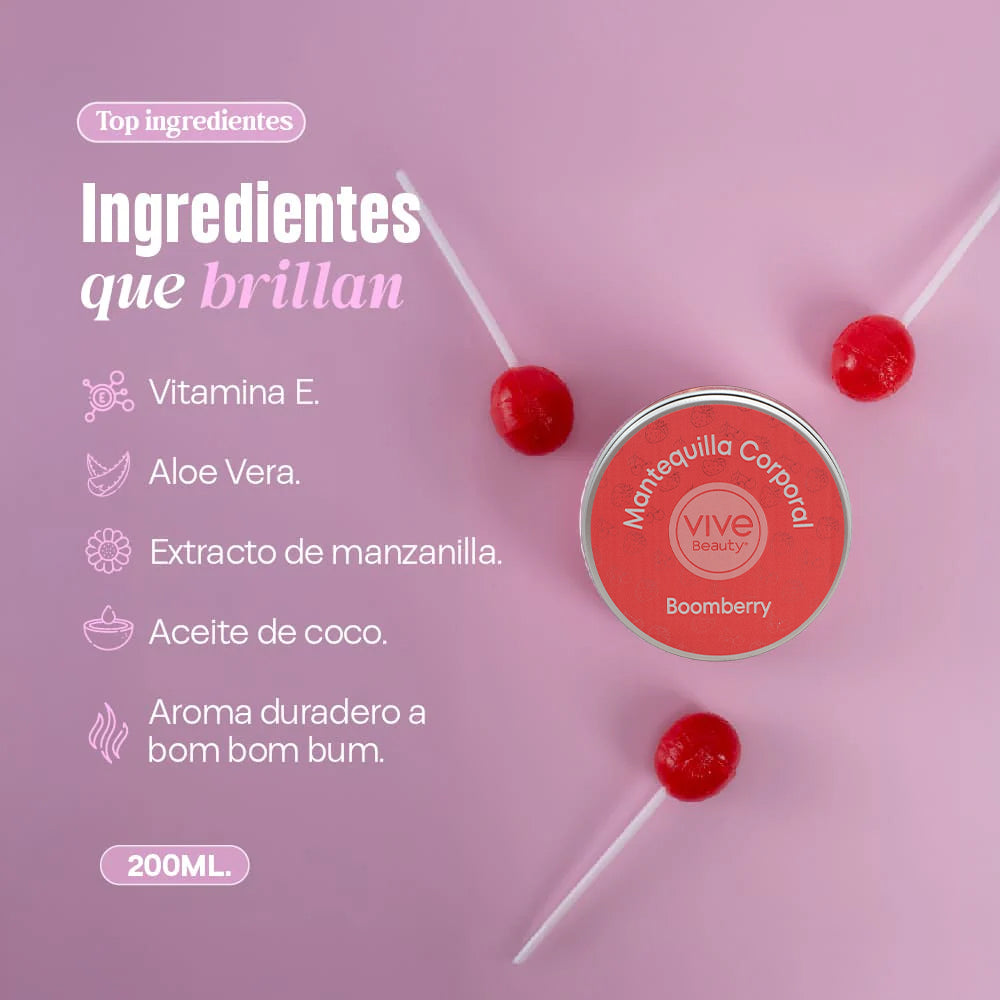 Mantequilla Boomberry 200 ml