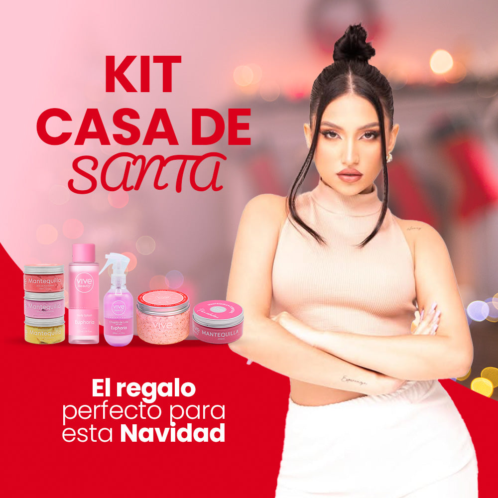 KIT CAJA SANTA NAVIDAD AMARILLA