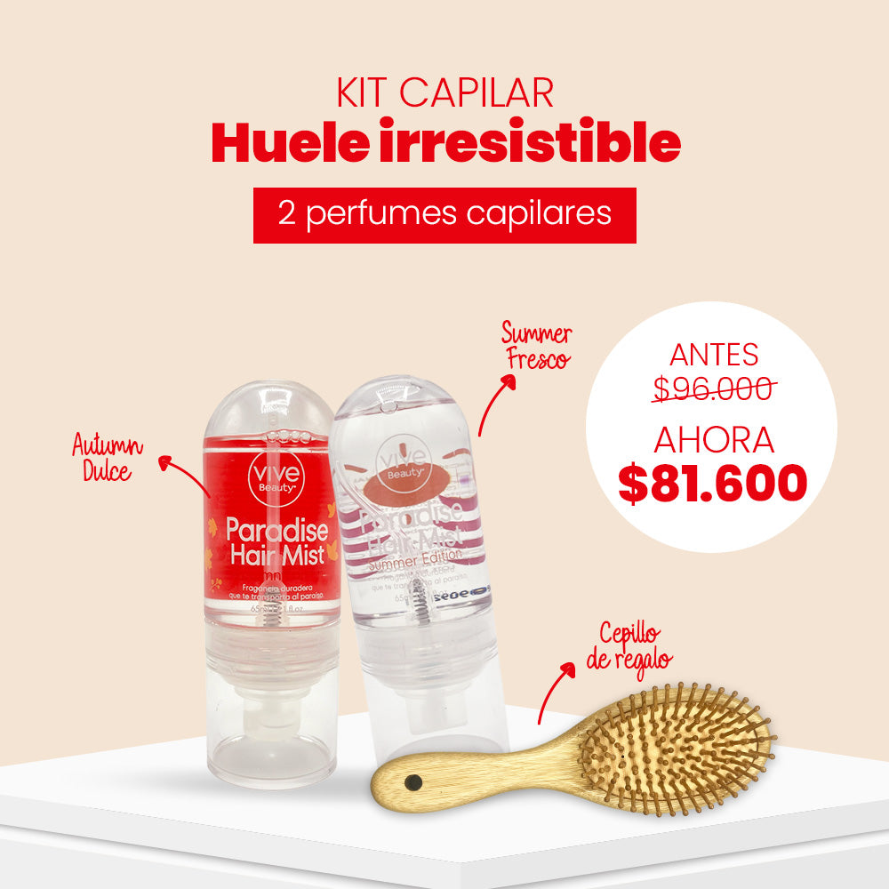 KIT PERFUME PARADISE HAIR MIST - AUTUMN EDITION