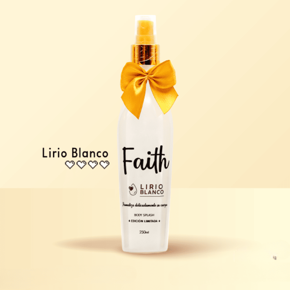 BODY SPLASH LIRIO BLANCO FAITH 250ML