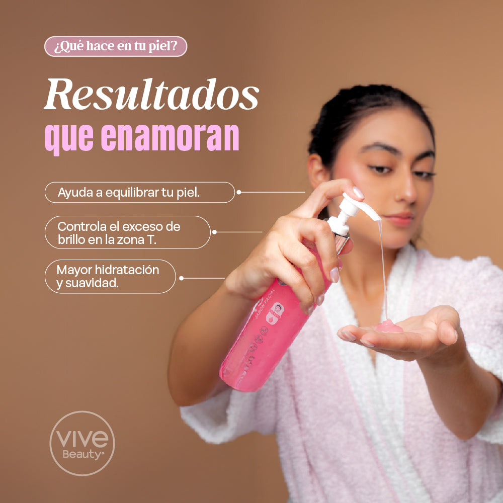 Jabón facial Rosas – 240ML