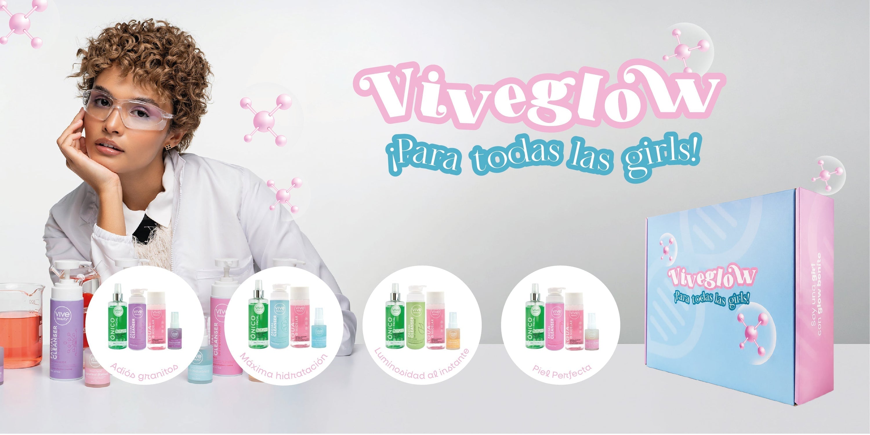 Viveglow llegó: la línea facial que todas estaban esperando 🌸✨