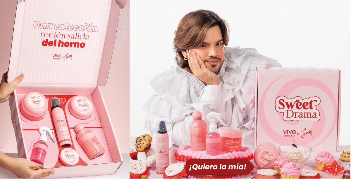 ¡Recién salida del horno! 🧁 La colección Sweet Drama de Vive Beauty x Juanito