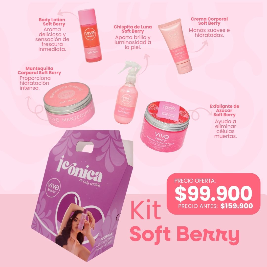 Kit Icónica Soft Berry