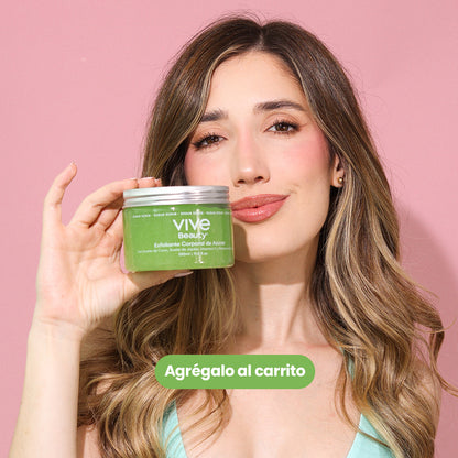 GEL EXFOLIANTE DE AZUCAR GREEN GLOW 350ML