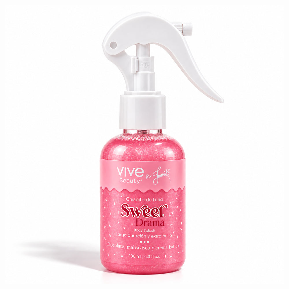 Splash con Brillo Vive Beauty Chispita de Luna Sweet Drama 130 ml