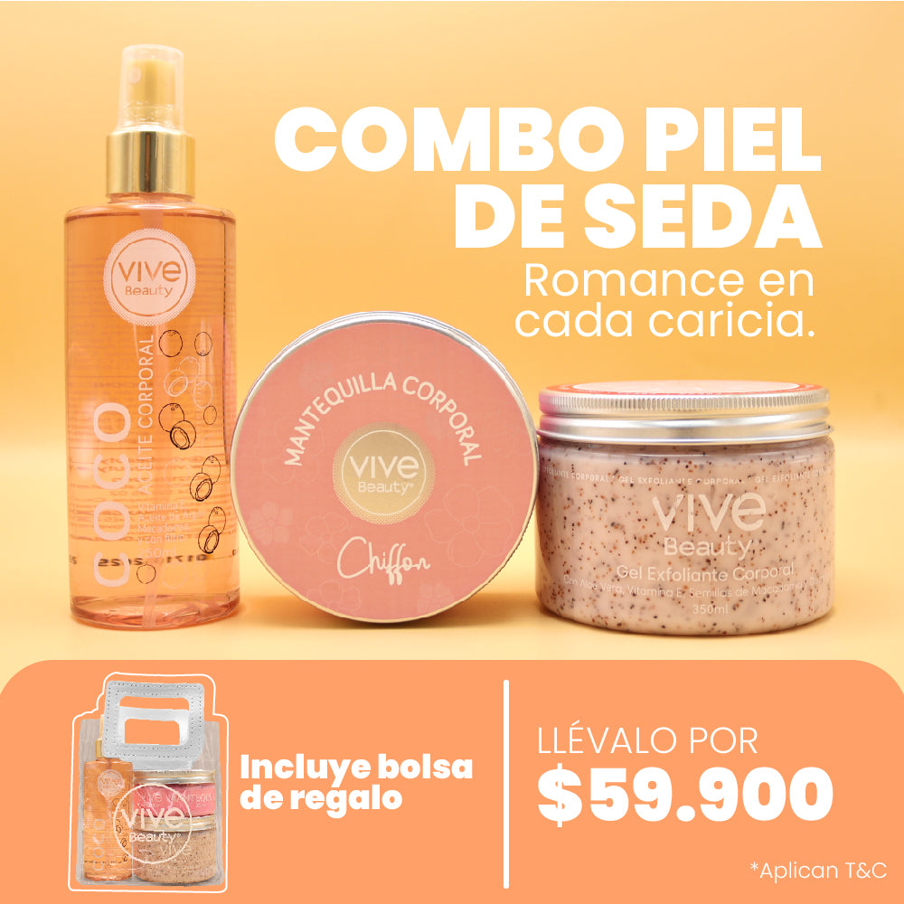 COMBO PIEL DE SEDA RITUAL FLORAL