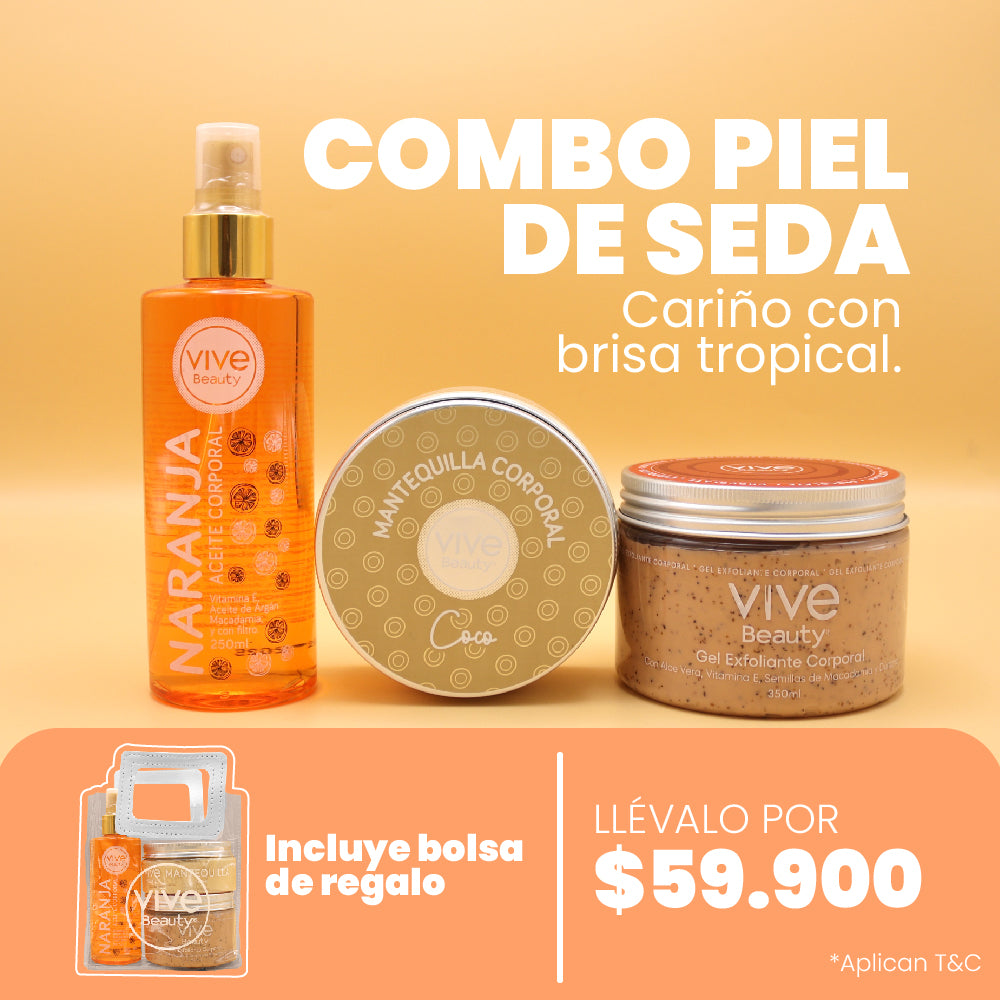 COMBO PIEL DE SEDA RITUAL TROPICAL