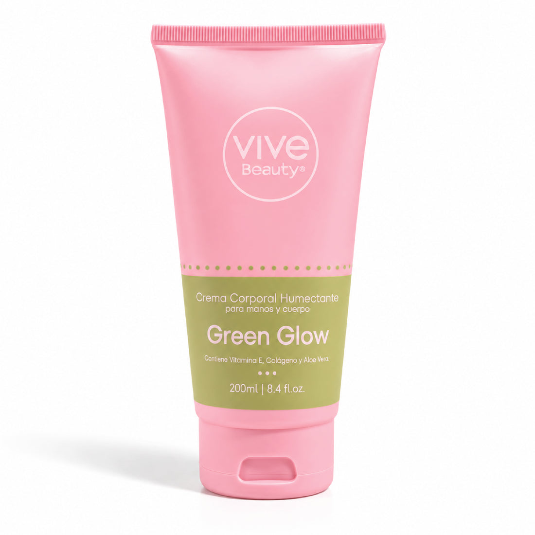 Crema corporal Green Glow 200 ml de Vive Beauty
