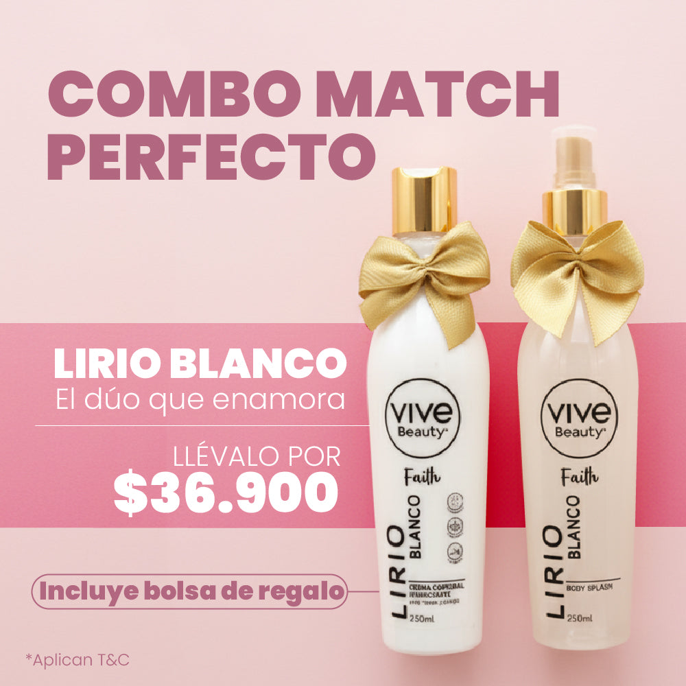 DUO MATCH PERFECTO LIRIO BLANCO
