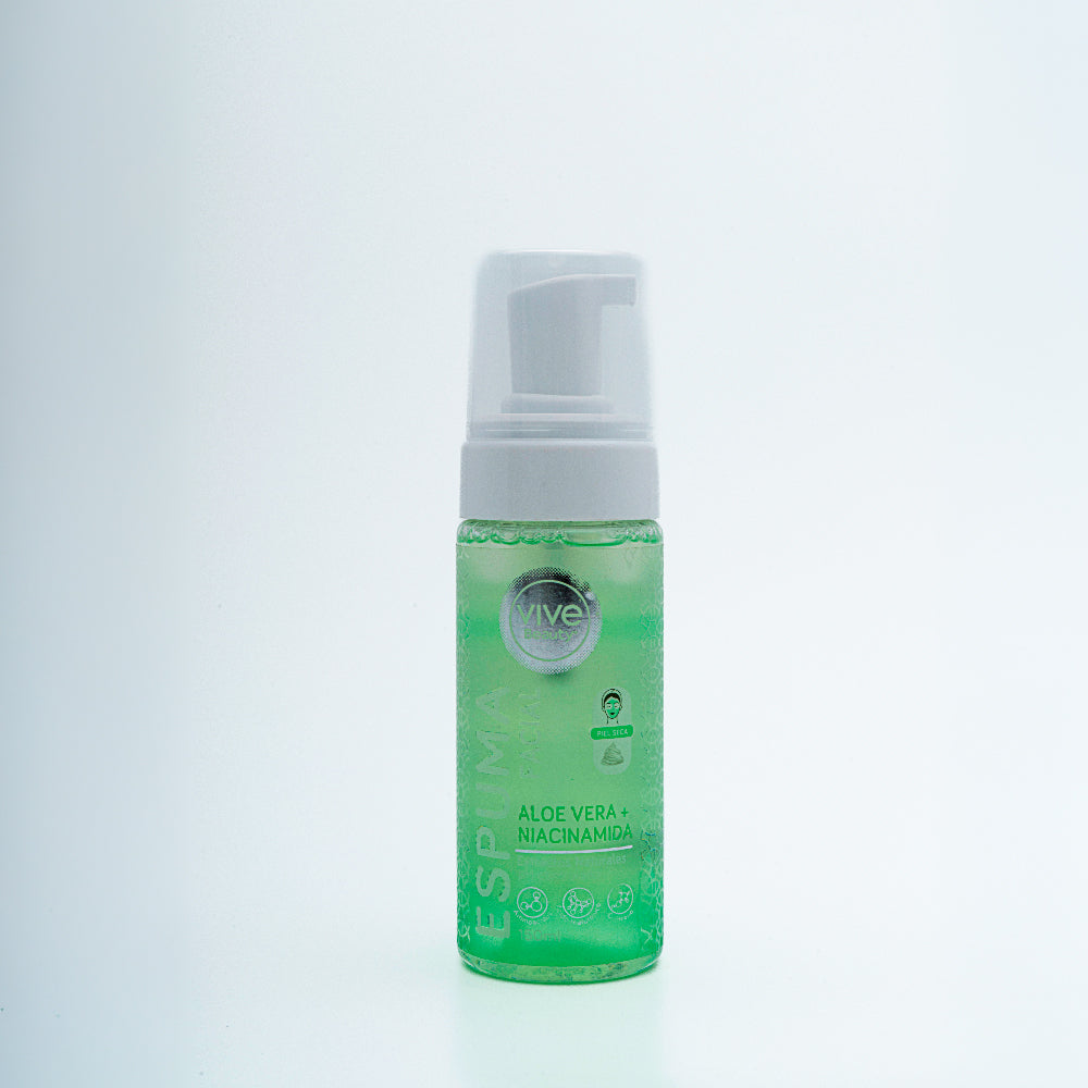 Espuma Facial Áloe vera + Niacinamida – 150ML