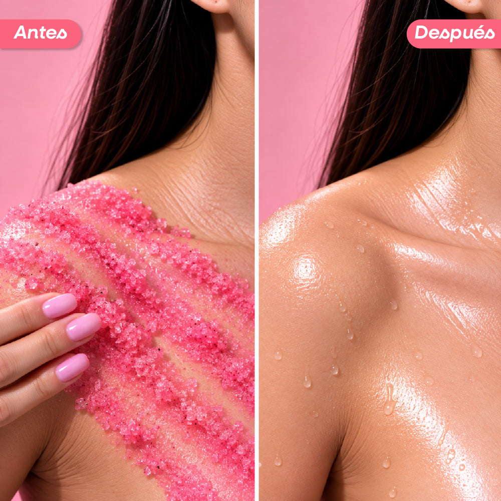 Exfoliante corporal para una piel suave, luminosa y renovada