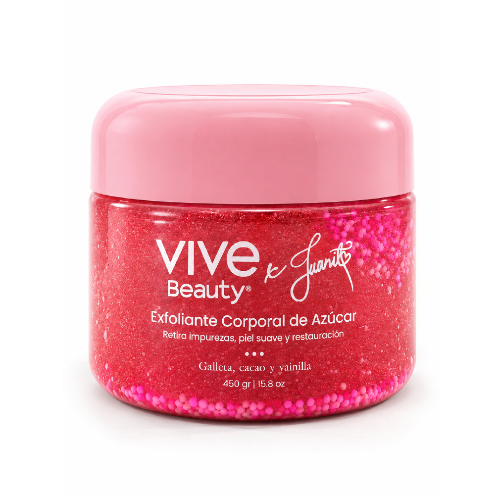 Exfoliante corporal de azúcar Vive Beauty Body Party 450 g