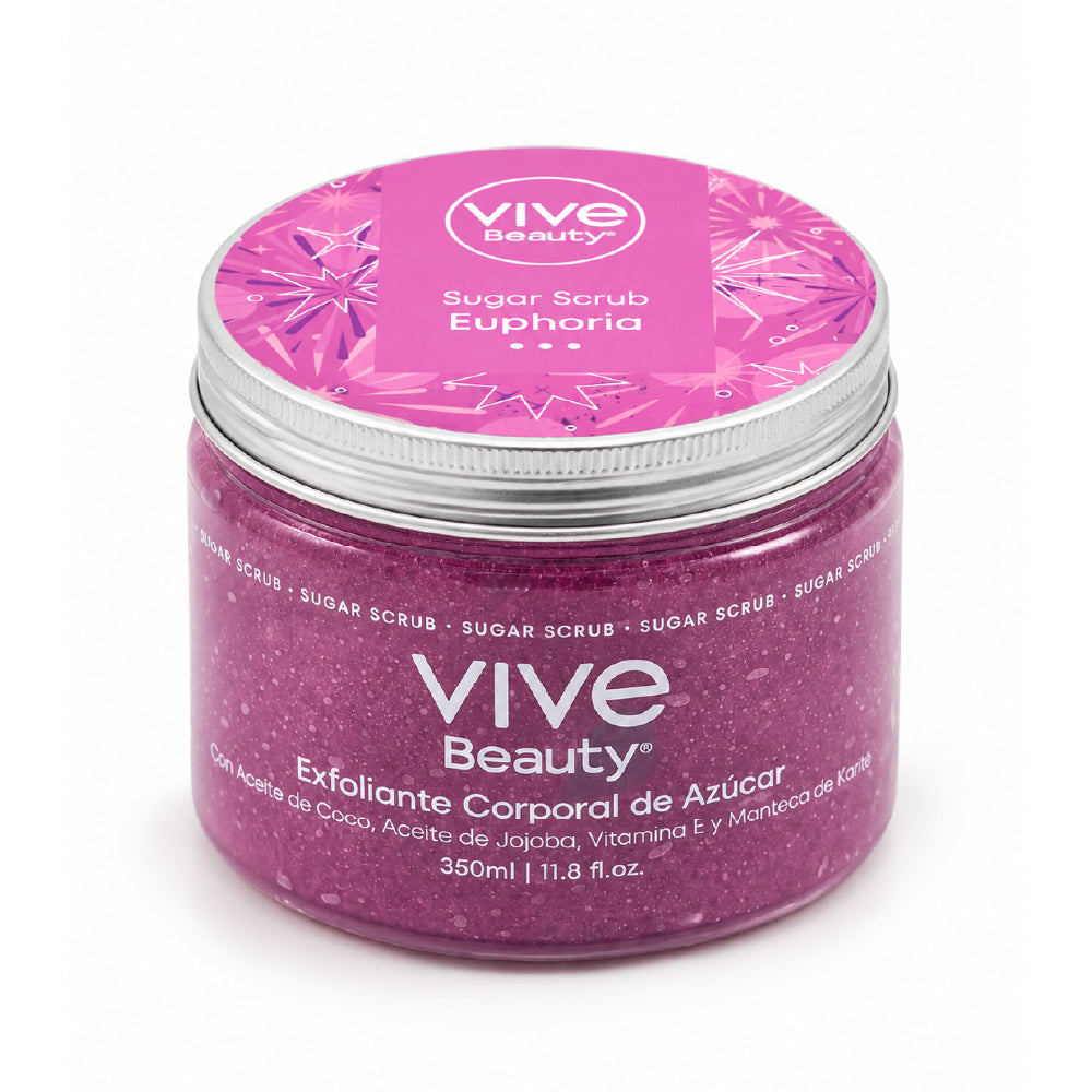 Exfoliante de azúcar Vive Beauty Euphoria 350 ml
