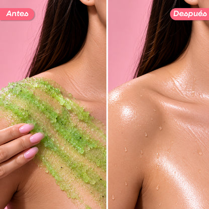 Exfoliante corporal para una piel suave, luminosa y renovada