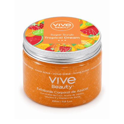 Exfoliante de azúcar Vive Beauty Tropical Dream 350 ml