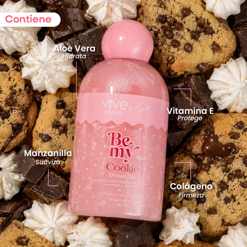 Gel de ducha con aloe vera, vitamina E, manzanilla y colágeno