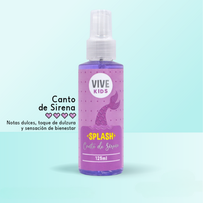 SPLASH INFANTIL 120ML VIVE KIDS