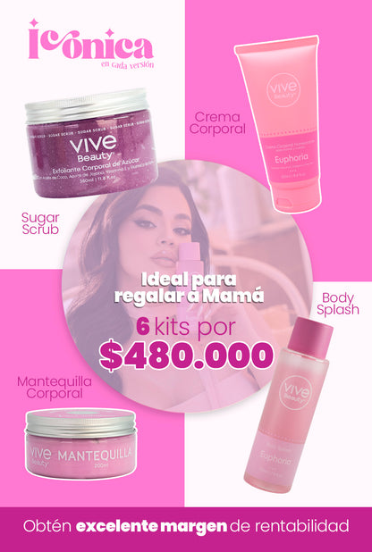 KIT VIVE BEAUTY ICÓNICA MAYORISTA