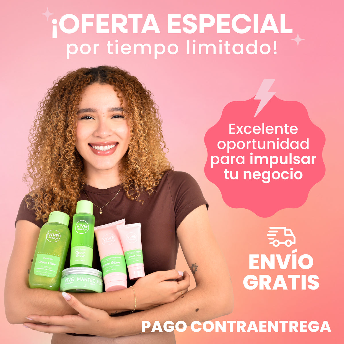 Oferta especial Kit Bodylicious x 6 de Vive Beauty con seis kits de cuidado corporal, envío gratis y pago contraentrega, ideal para disfrutar o impulsar tu negocio.
