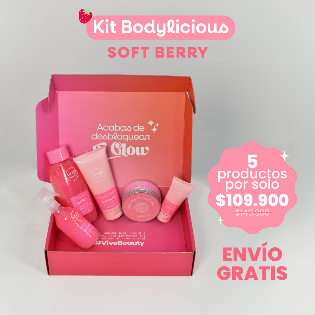 Kit Bodylicious Soft Berry