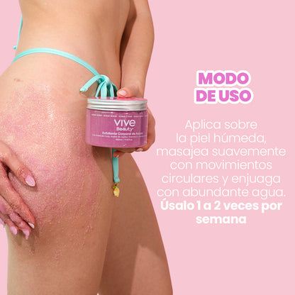 GEL EXFOLIANTE DE AZÚCAR EUPHORIA 350ML