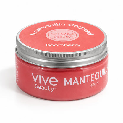Mantequilla corporal con aroma dulce y atrevido a frutos rojos
