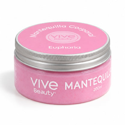 Mantequilla corporal con aroma dulce, intenso y seductor que se queda contigo