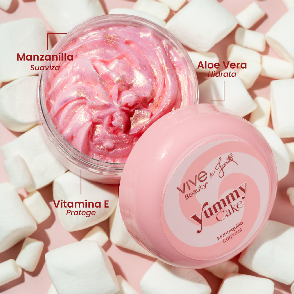 Mantequilla corporal con vitamina E, aloe vera y manzanilla