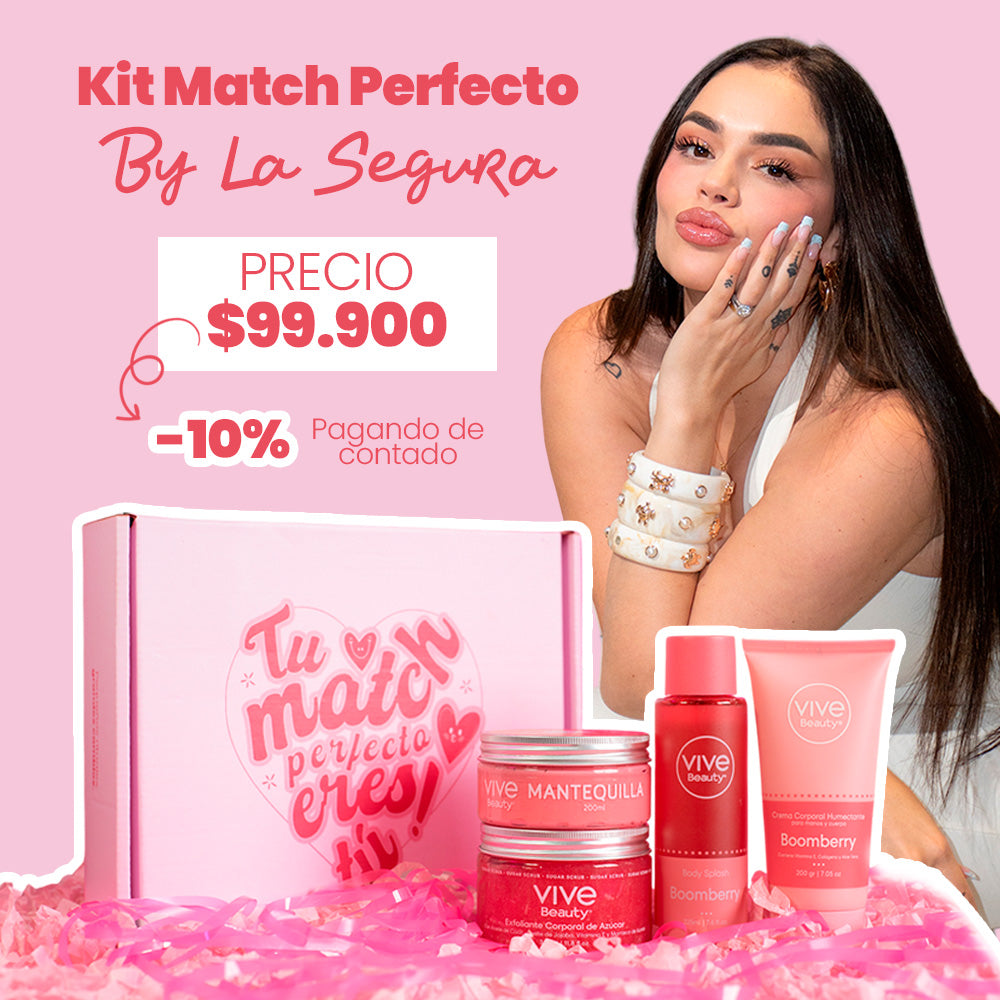 KIT MATCH PERFECTO X LA SEGURA BOMBERRY