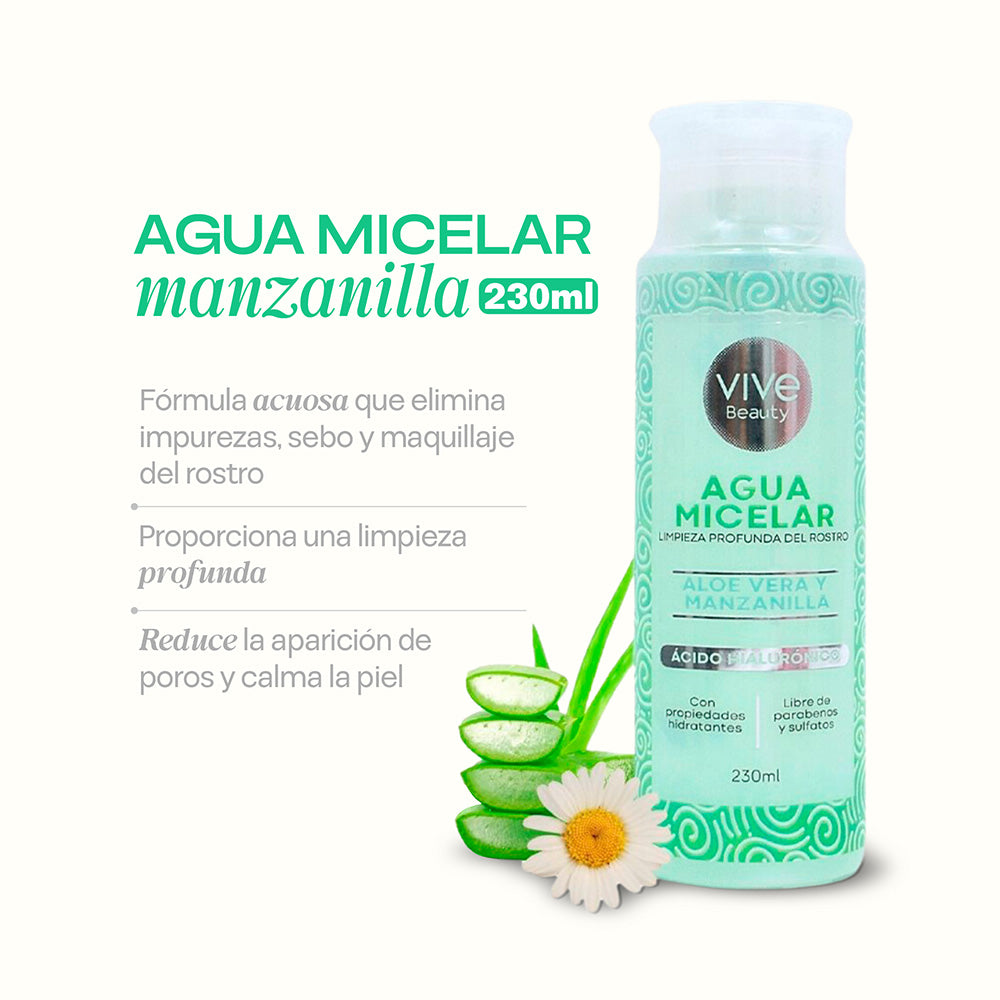 AGUA MICELAR MANZANILLA 230 ML