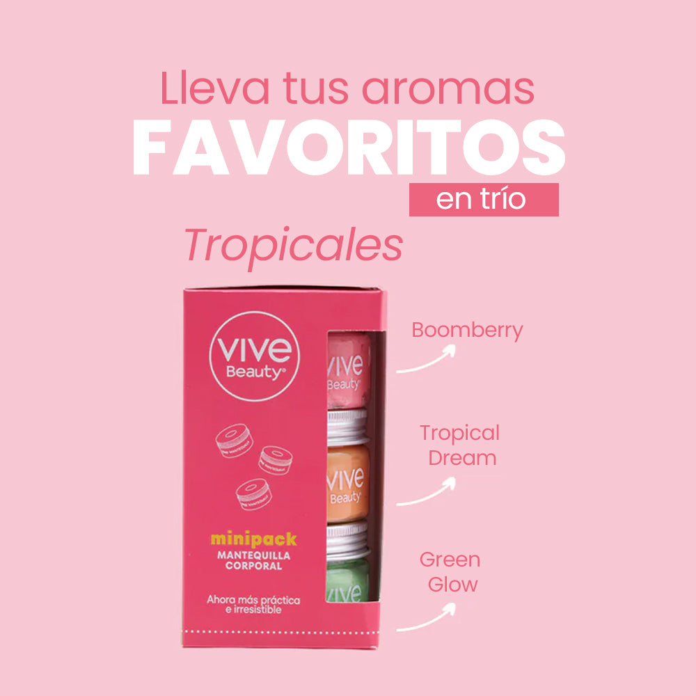 Minipack Mantequilla x3 Tropicales