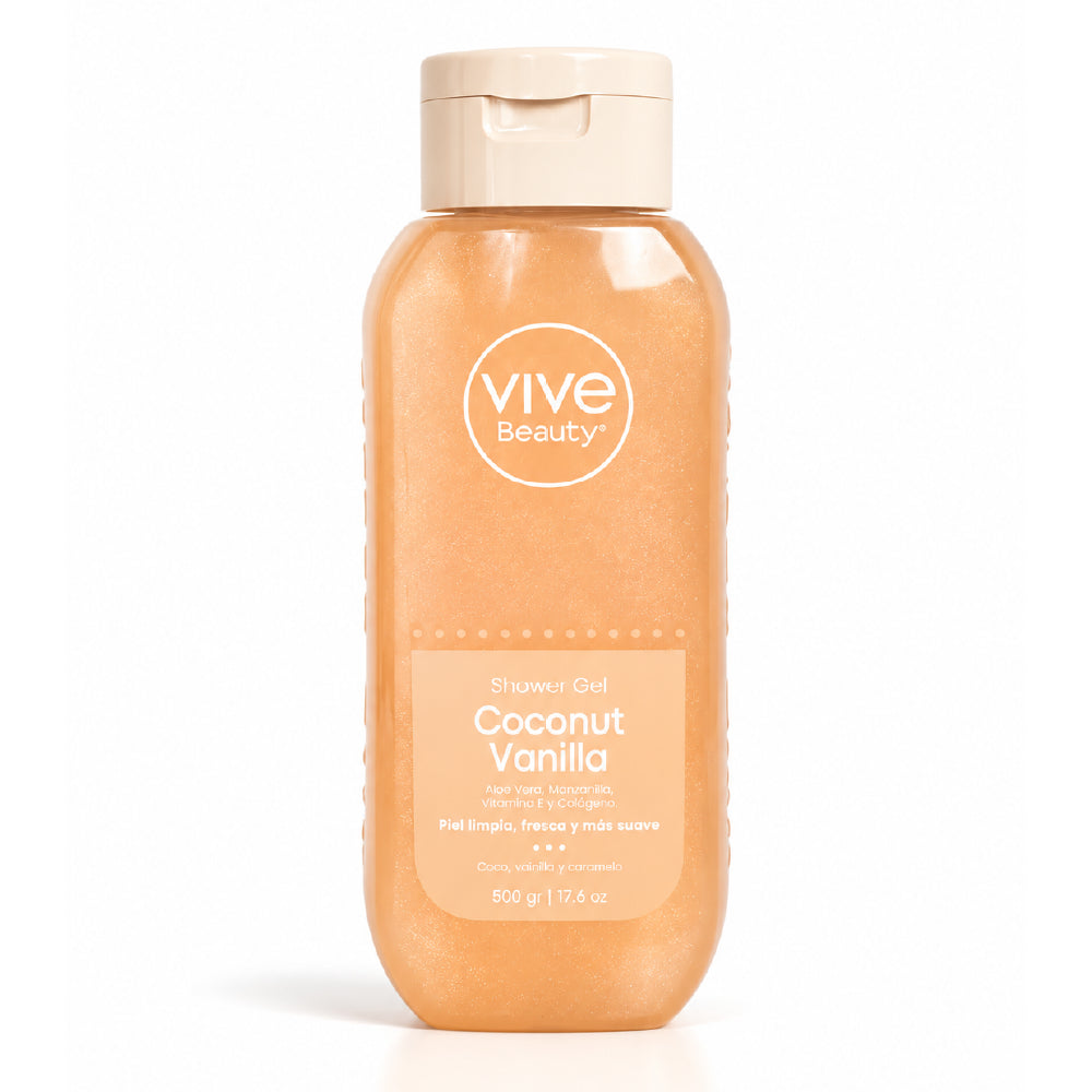 Gel de ducha Vive Beauty Coconut Vanilla 500 g