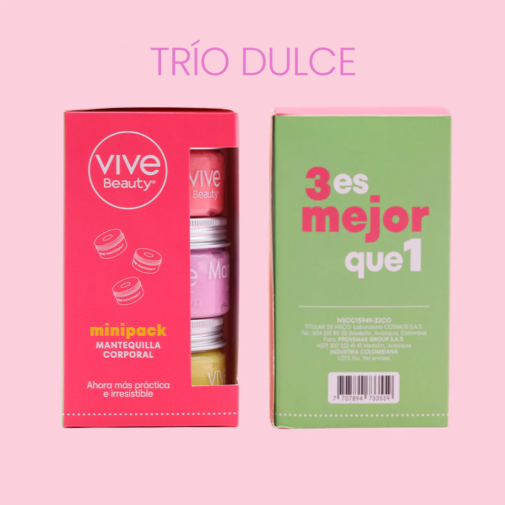 Minipack Mantequilla x3 Dulces