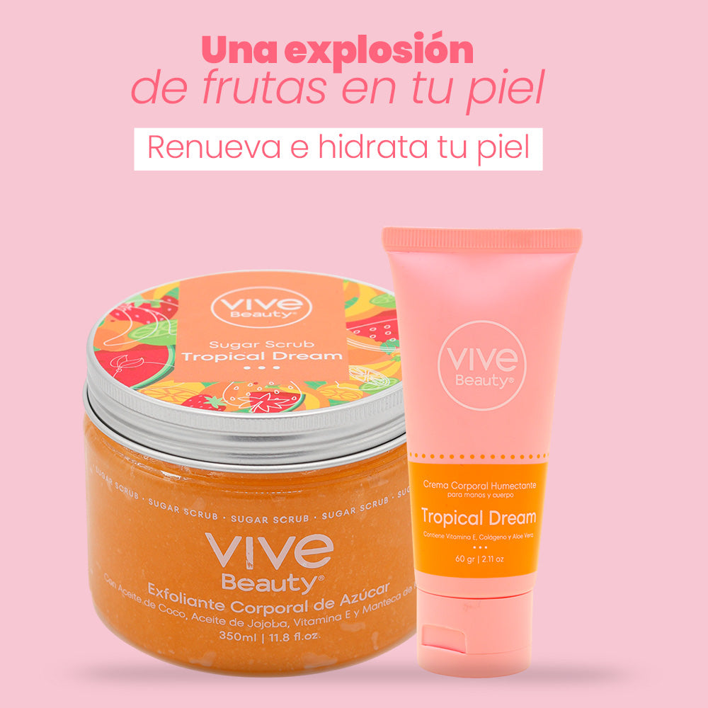 EXFOLIANTE DE AZÚCAR + MINI CREMA CORPORAL  2x1