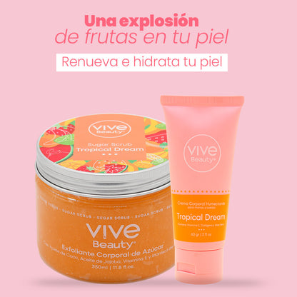 EXFOLIANTE DE AZÚCAR + MINI CREMA CORPORAL  2x1