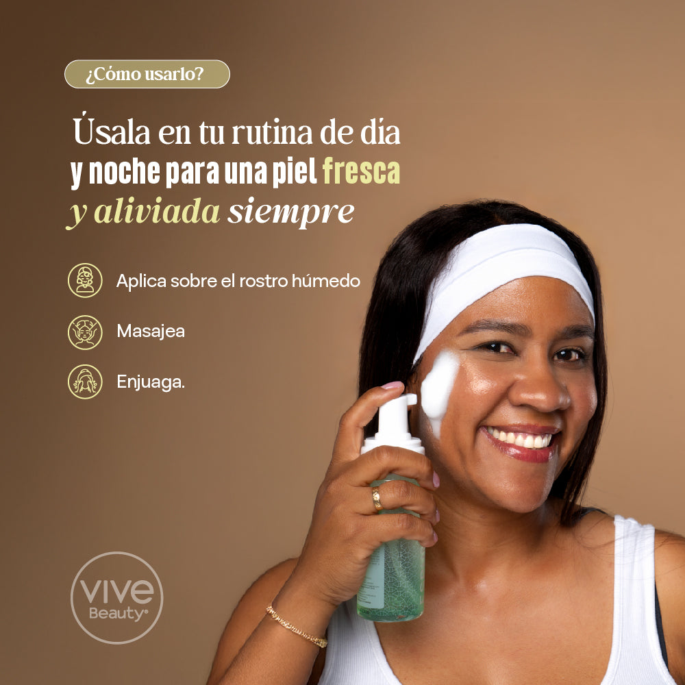 ESPUMA FACIAL ÁLOE VERA + NIACINAMIDA 150ML
