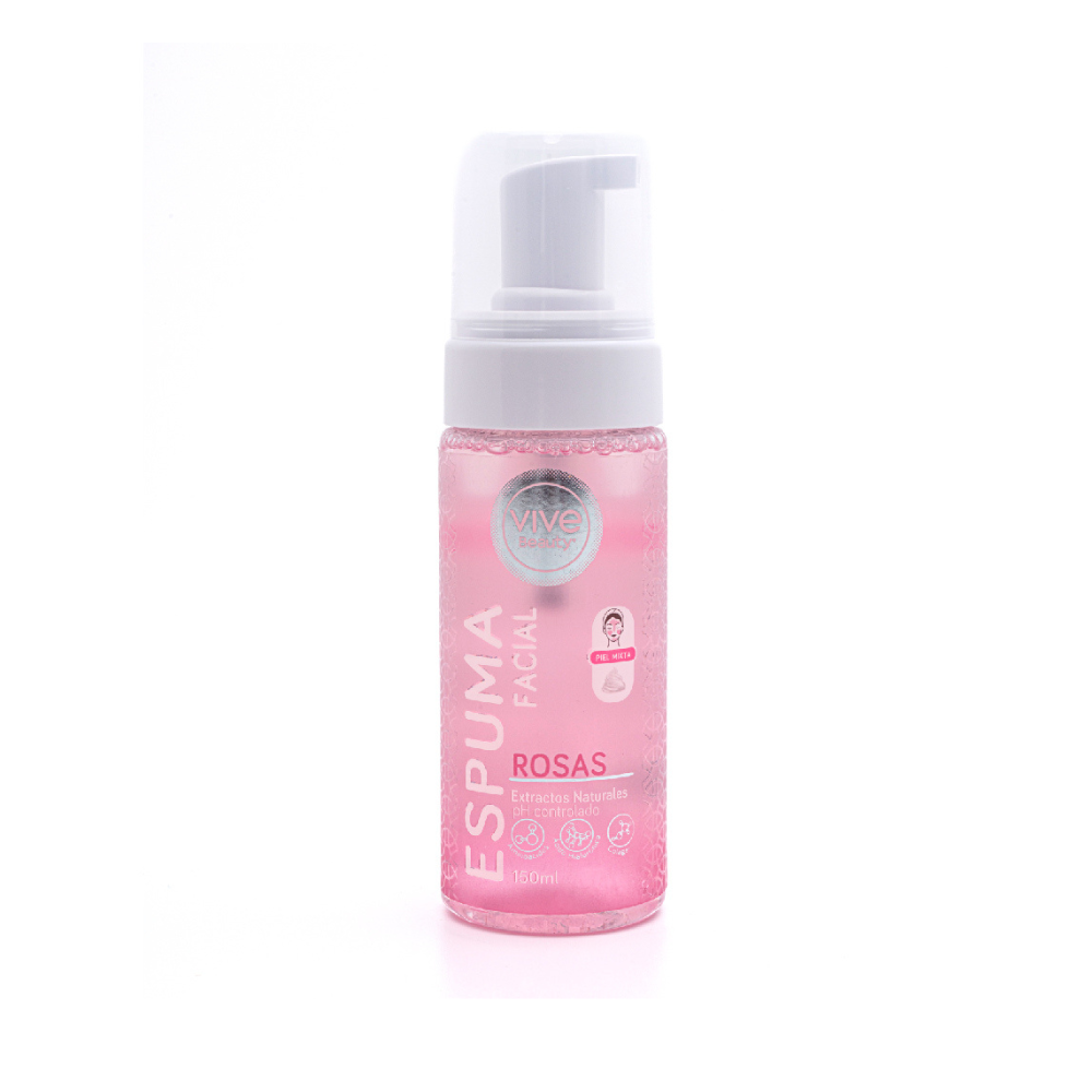 ESPUMA FACIAL ROSAS 150ML