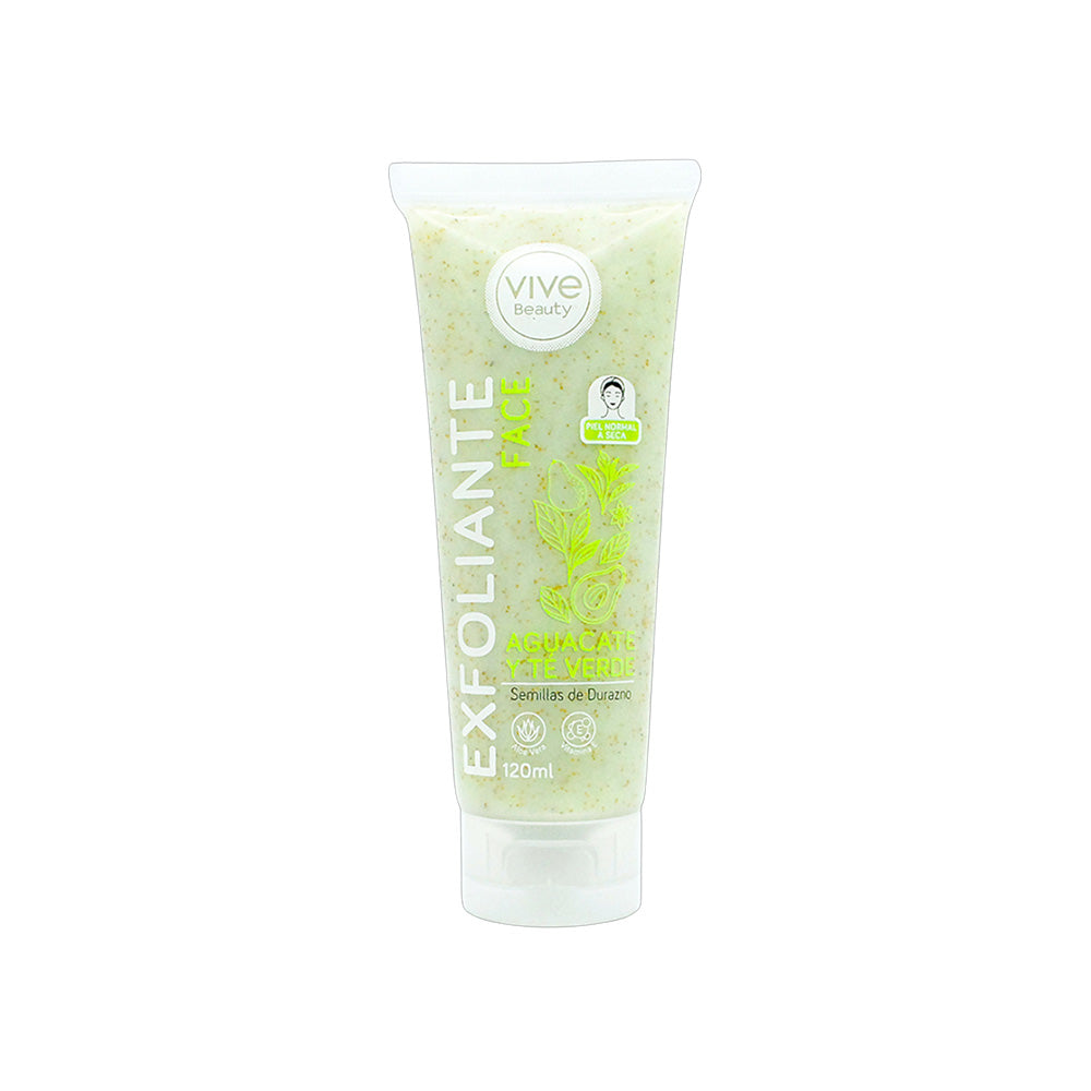 EXFOLIANTE FACIAL AGUACATE &amp; TE VERDE 120ML
