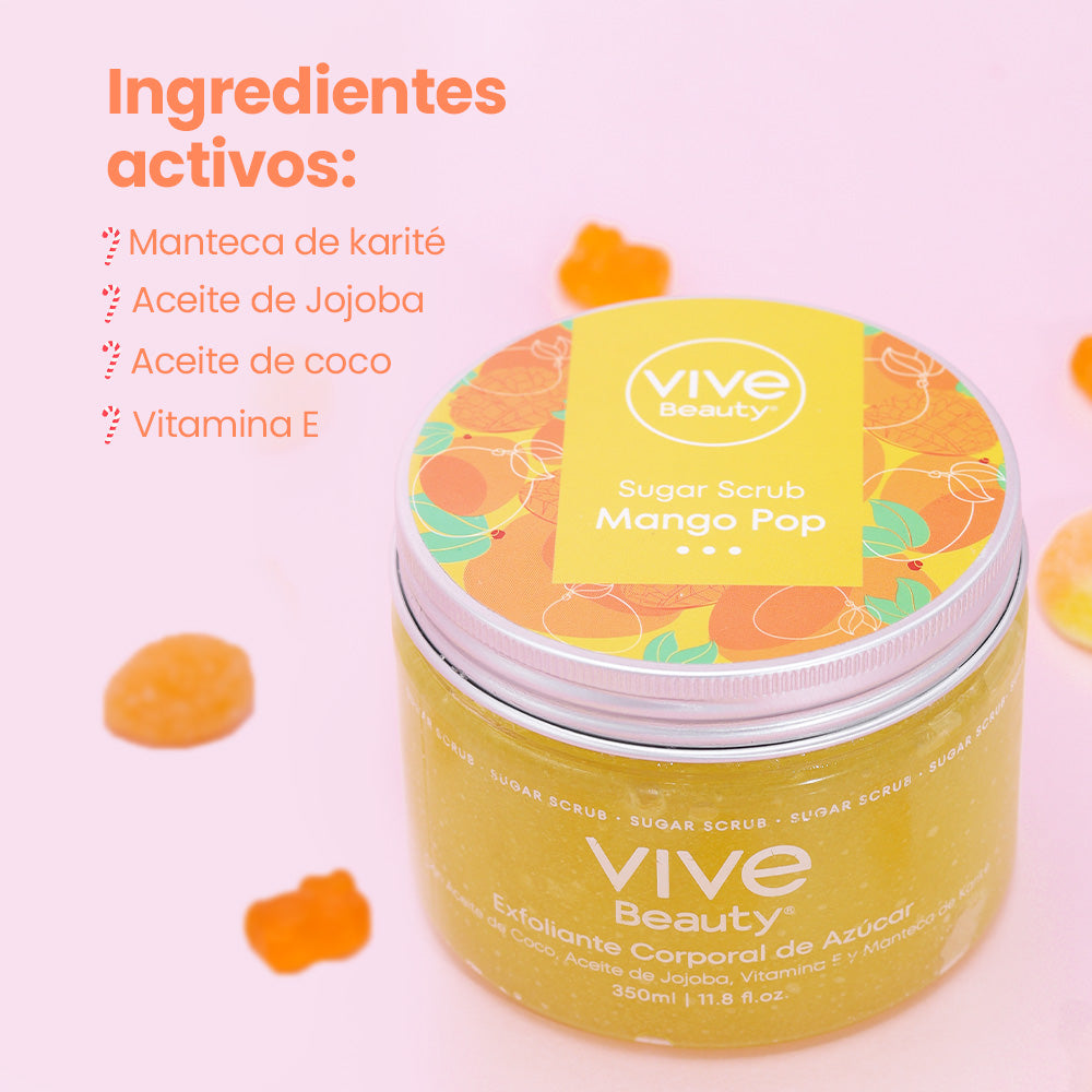 EXFOLIANTE DE AZUCAR MANGO POP 350ML