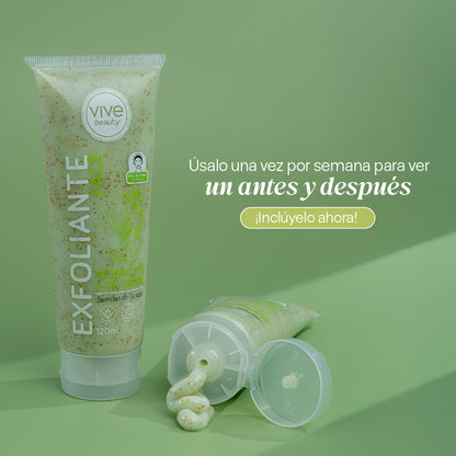 EXFOLIANTE FACIAL AGUACATE &amp; TE VERDE 120ML