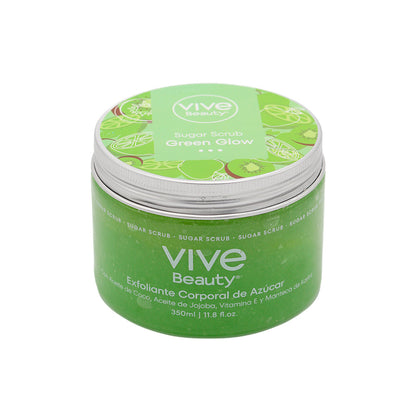 EXFOLIANTE DE AZUCAR GREEN GLOW 350ML