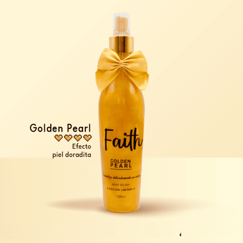 BODY SPLASH GOLDEN PEARL FAITH 250ML