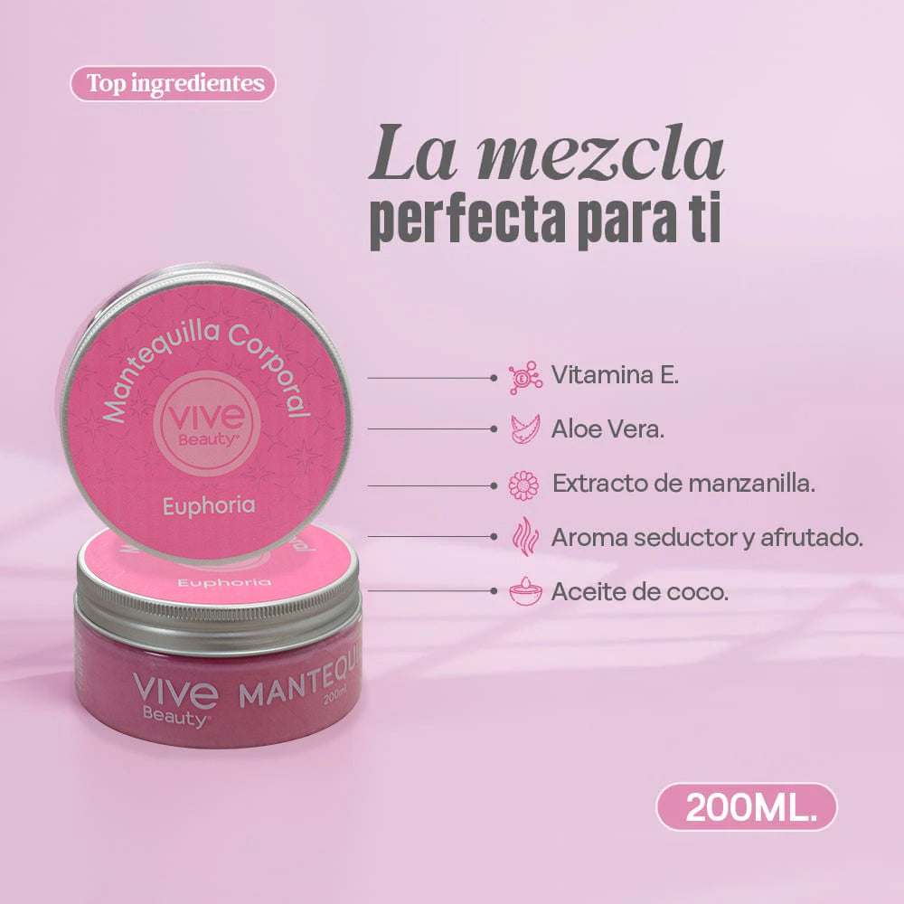 Mantequilla Euphoria 200 ml