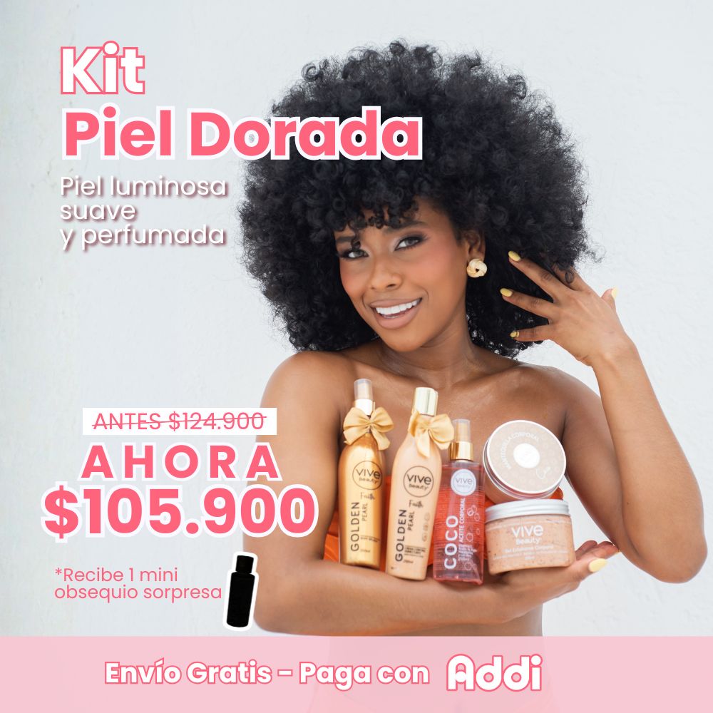KIT CORPORAL PIEL DORADA